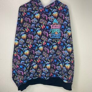 ALF Assholes Live Forever Lets Take A Trip Mushroom Hoodie Mens 3XL Psychedelic